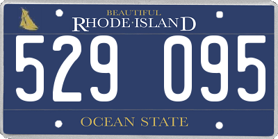 RI license plate 529095