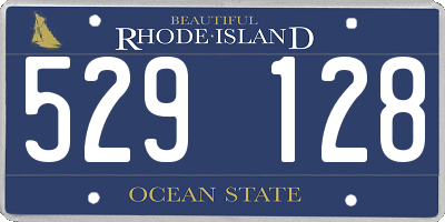RI license plate 529128