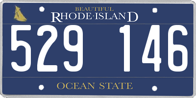 RI license plate 529146