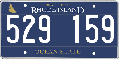 RI license plate 529159