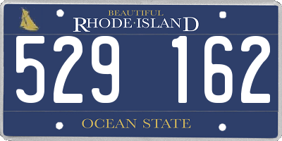 RI license plate 529162