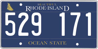 RI license plate 529171