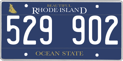 RI license plate 529902