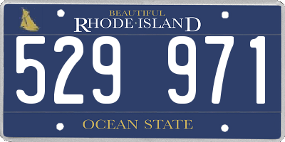 RI license plate 529971