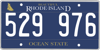 RI license plate 529976