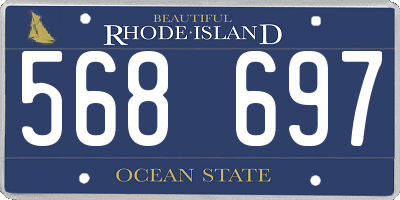 RI license plate 568697