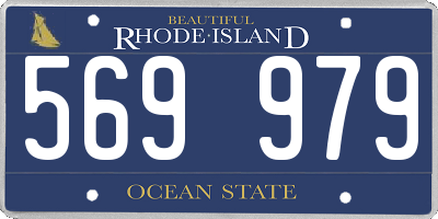 RI license plate 569979
