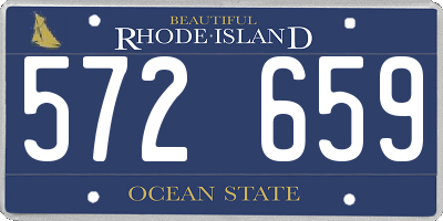 RI license plate 572659