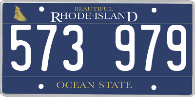 RI license plate 573979
