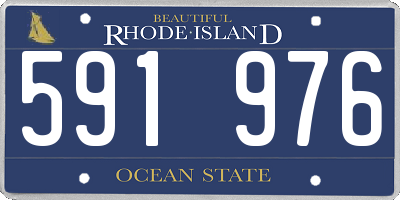 RI license plate 591976