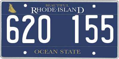 RI license plate 620155