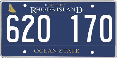 RI license plate 620170