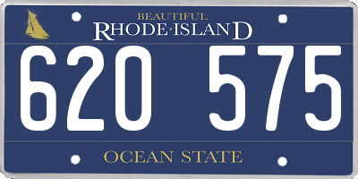 RI license plate 620575