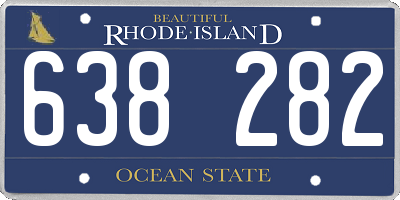 RI license plate 638282