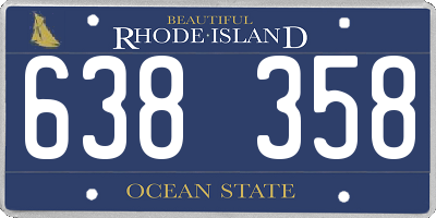 RI license plate 638358
