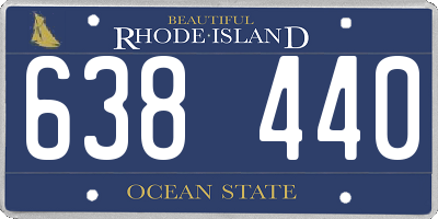 RI license plate 638440