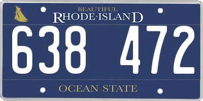 RI license plate 638472