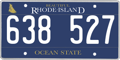 RI license plate 638527