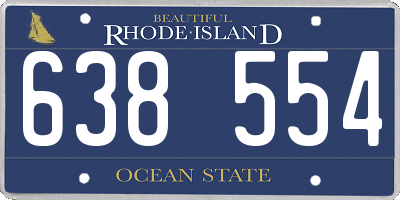 RI license plate 638554