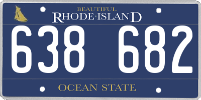 RI license plate 638682