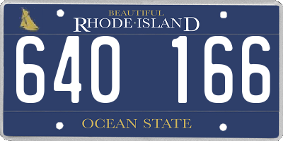 RI license plate 640166