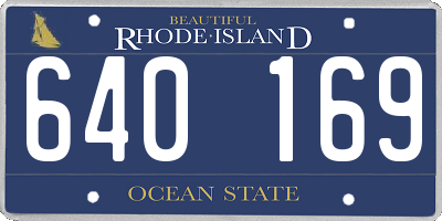 RI license plate 640169