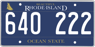 RI license plate 640222