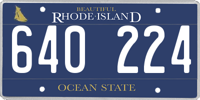 RI license plate 640224