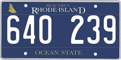 RI license plate 640239