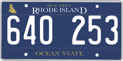 RI license plate 640253