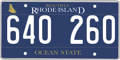 RI license plate 640260