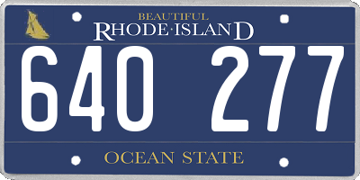 RI license plate 640277