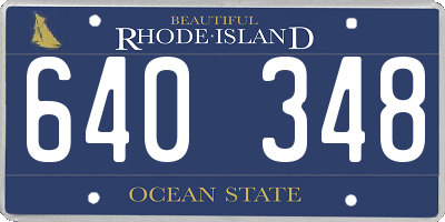 RI license plate 640348