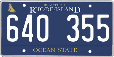 RI license plate 640355