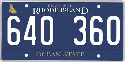 RI license plate 640360