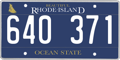 RI license plate 640371