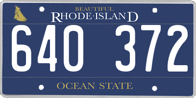 RI license plate 640372
