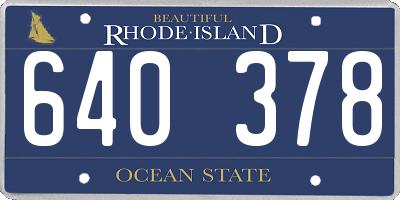 RI license plate 640378