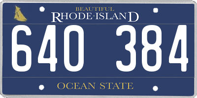 RI license plate 640384