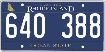 RI license plate 640388