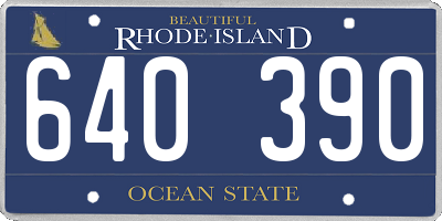 RI license plate 640390