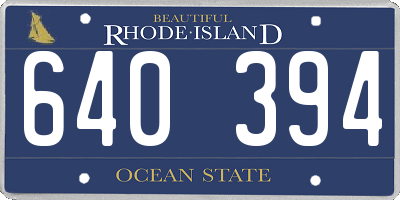 RI license plate 640394