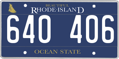 RI license plate 640406