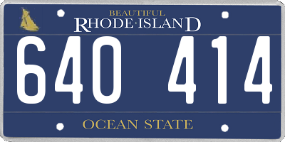 RI license plate 640414
