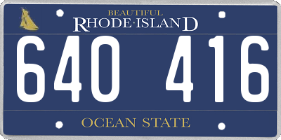 RI license plate 640416
