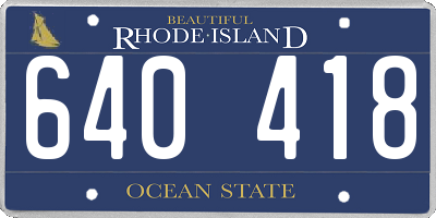 RI license plate 640418