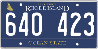 RI license plate 640423