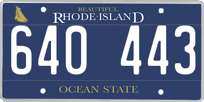 RI license plate 640443