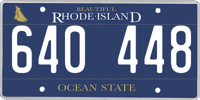 RI license plate 640448