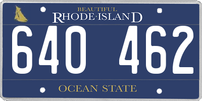 RI license plate 640462